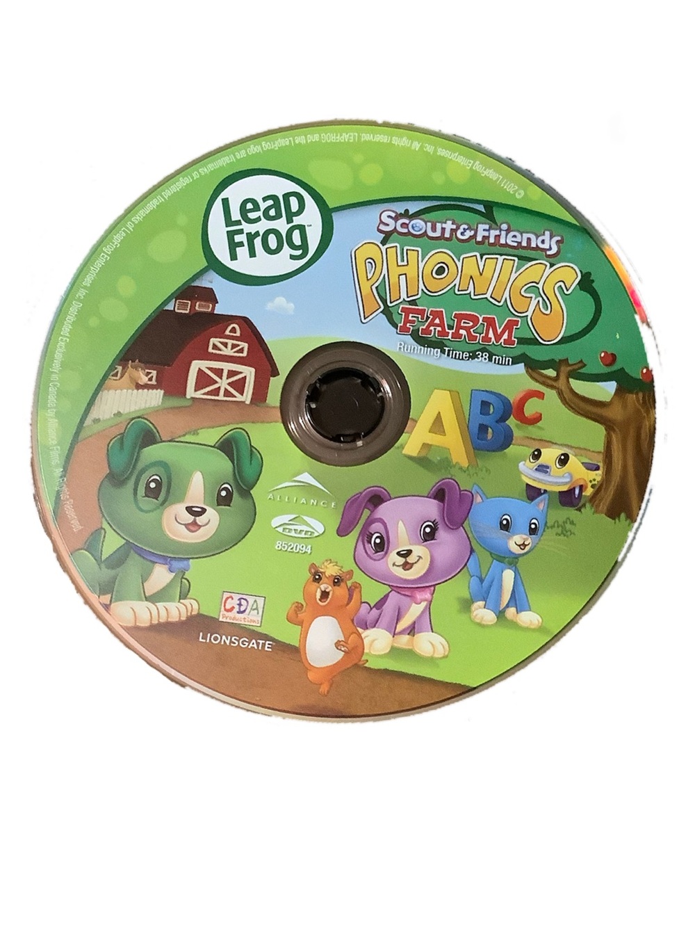 LeapFrog Scout & Friends Phonics Farm DVD Educational Kids